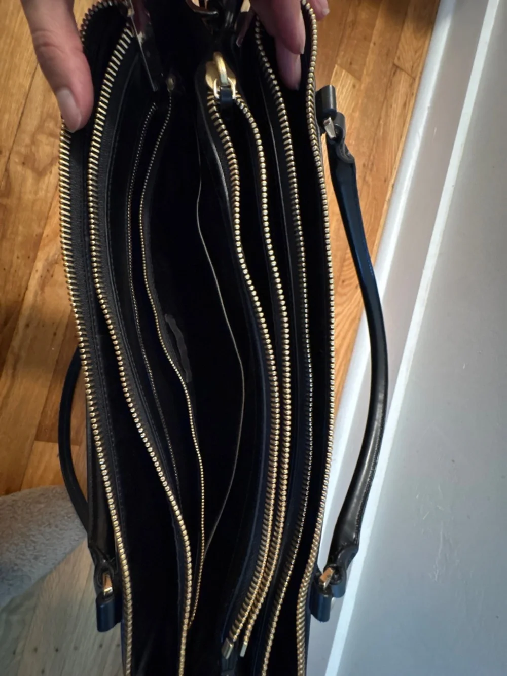 Black Coach Bag (Large)